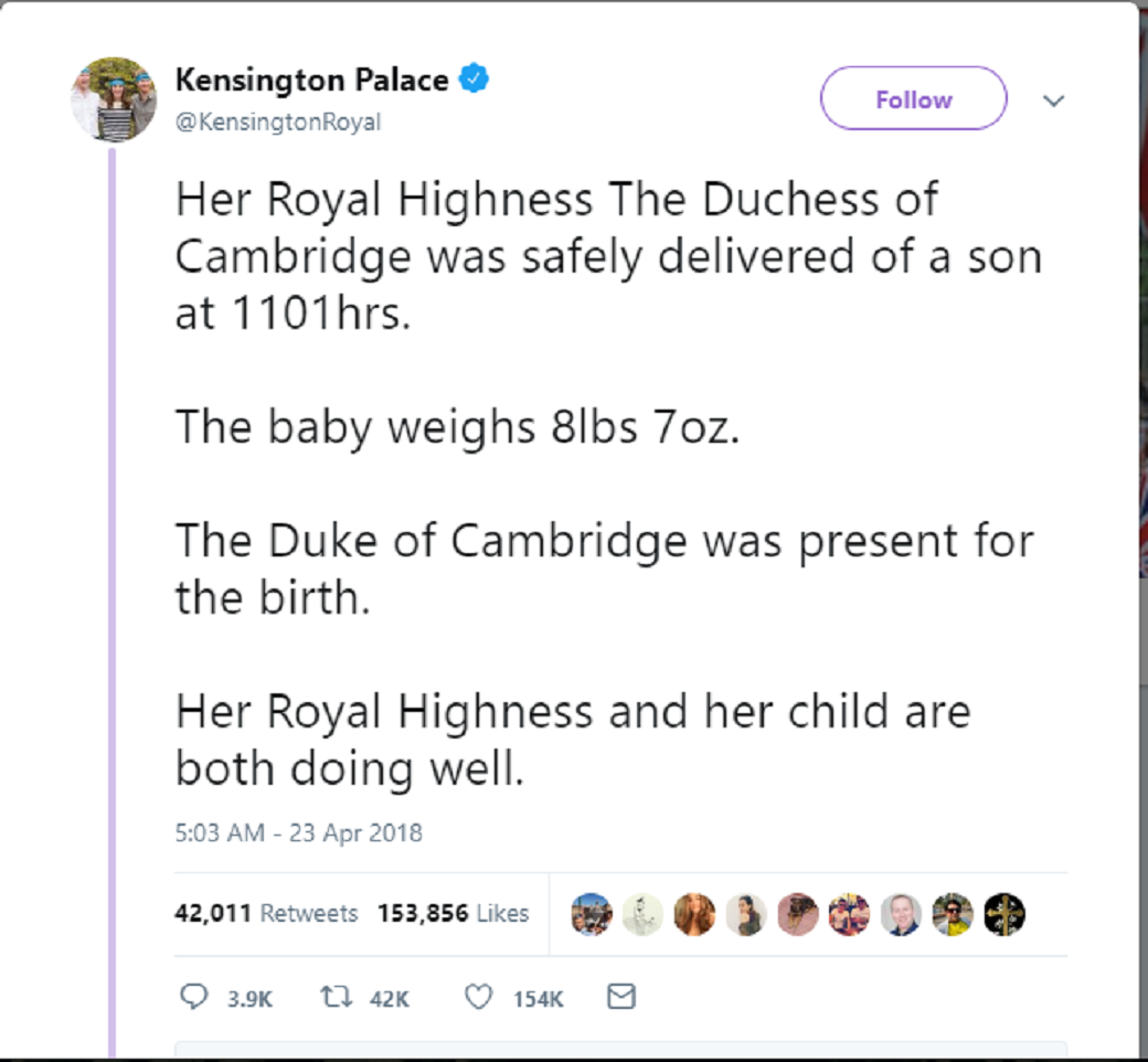 Kebahagiaan Pangeran William dan Kate Middleton Menyambut 